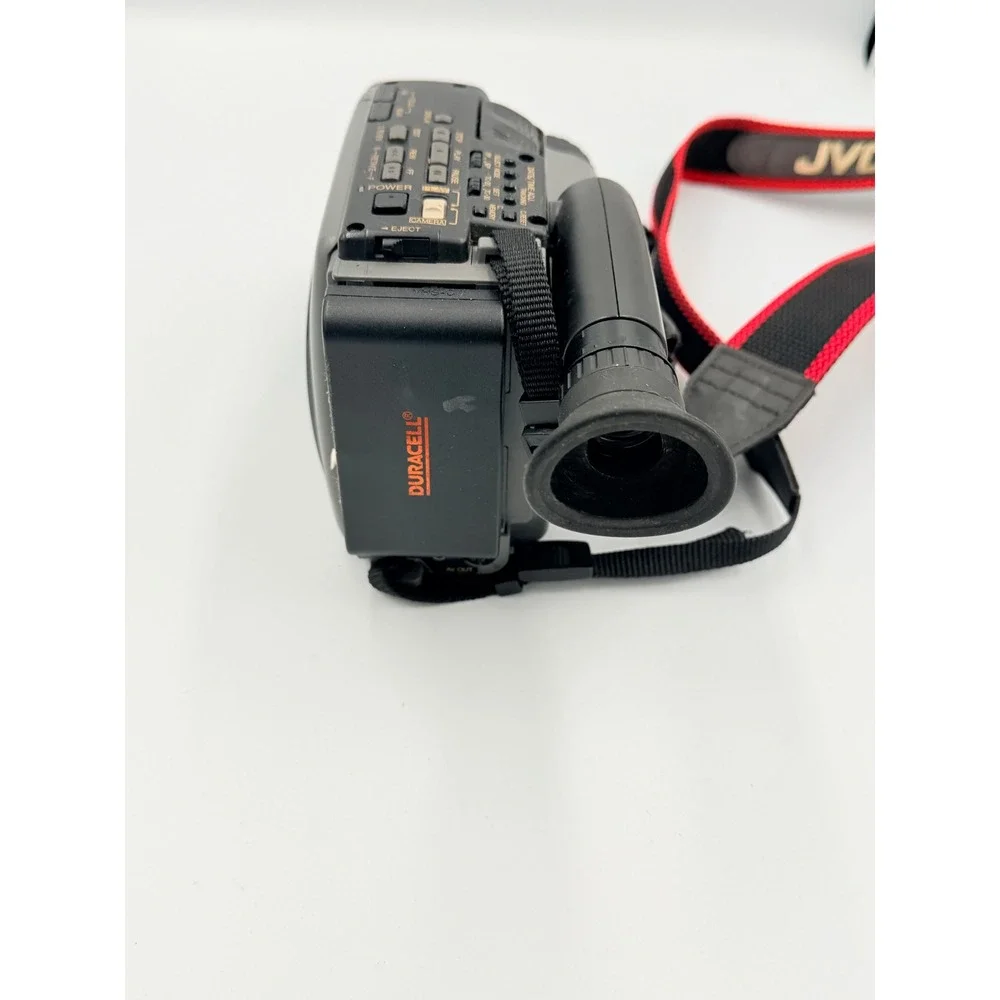 JVC GR-AX25U Compact VHS Camcorder 10x Zoom World Cup USA‎ 1994 Vintage Grey